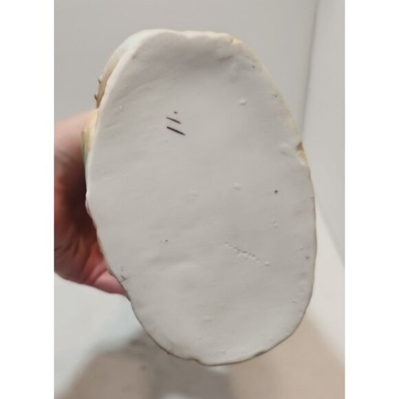 Antique 19th Century French Bisque Porcelain Victorian Man Spill Vase Figurine - Picture 13 of 16